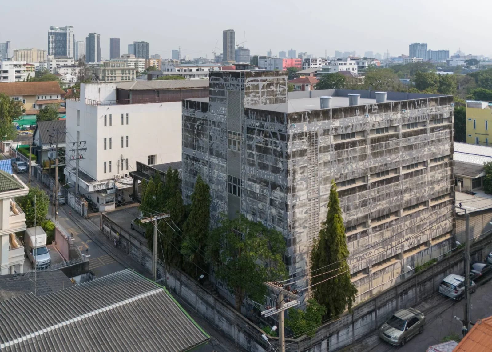 The former Central Garment Factory in Phra Khanong, Bangkok, future home of deCentral