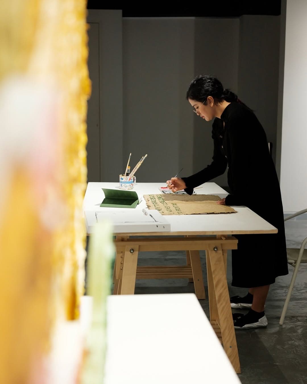 A performance from Jarasporn Chumsri SAC Gallery in Bangkok