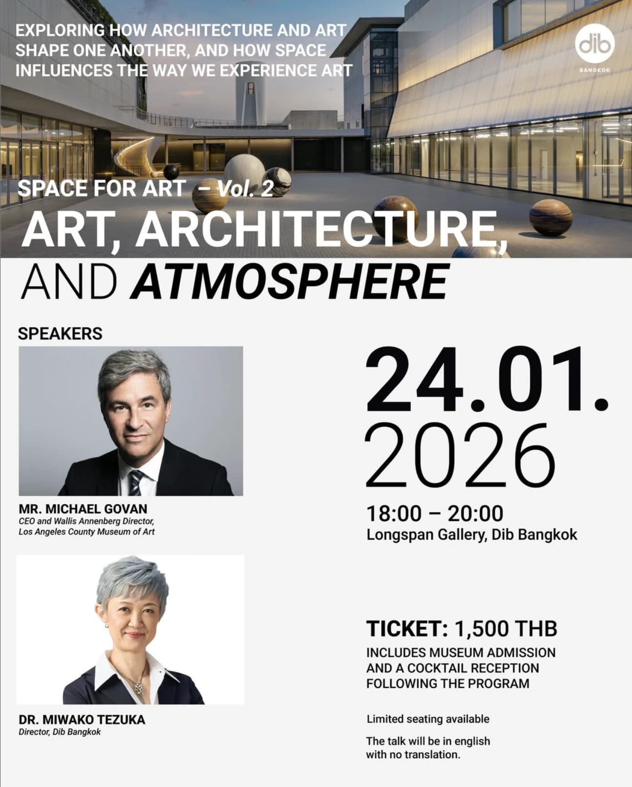 Space for Art – Vol. 2: Art, Architecture, and Atmosphere at Dib Bangkok