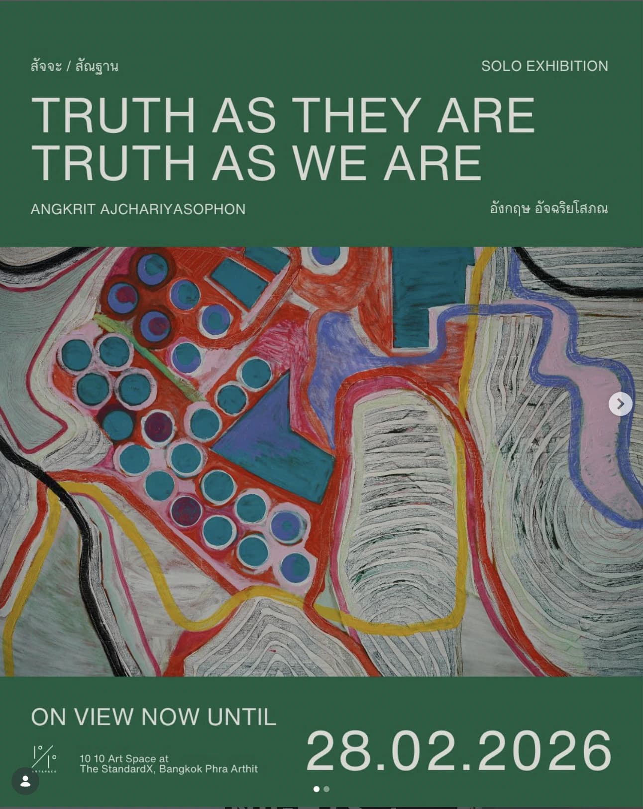 Truth as They Are, Truth as We Are exhibition by Angkrit Ajchariyasophon at 10 10 Art Space