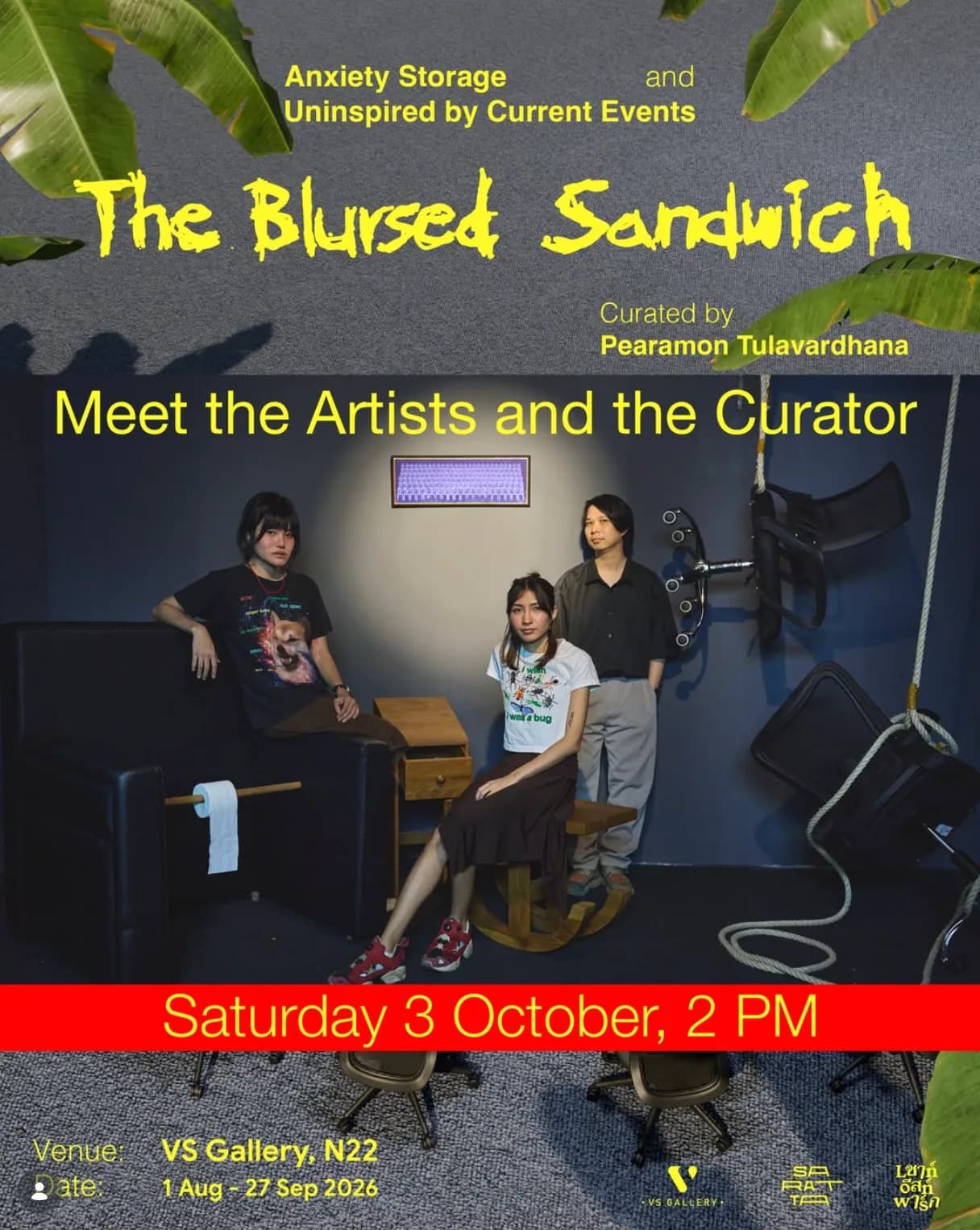 The Blursed Sandwich: Meet the Artists and the Curator at VS Gallery