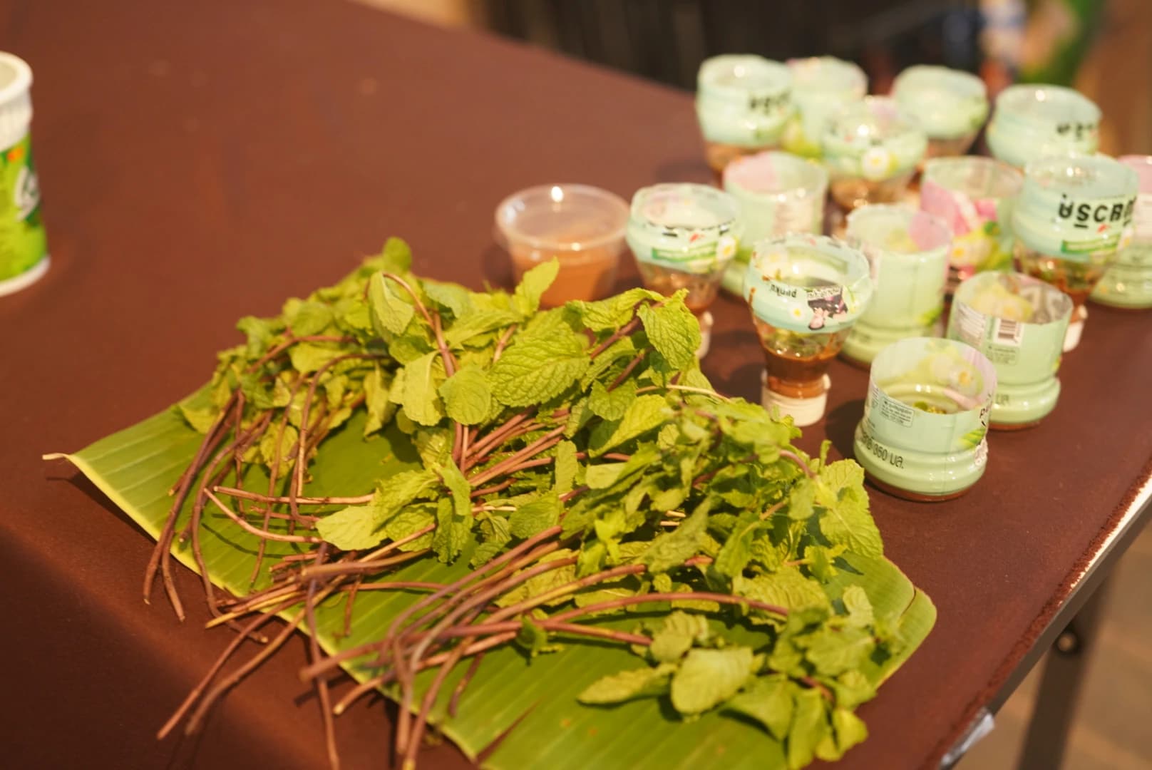 The art exhibition Clandestine Cooking at contemporary art gallery Tars Unlimited in Bangkok