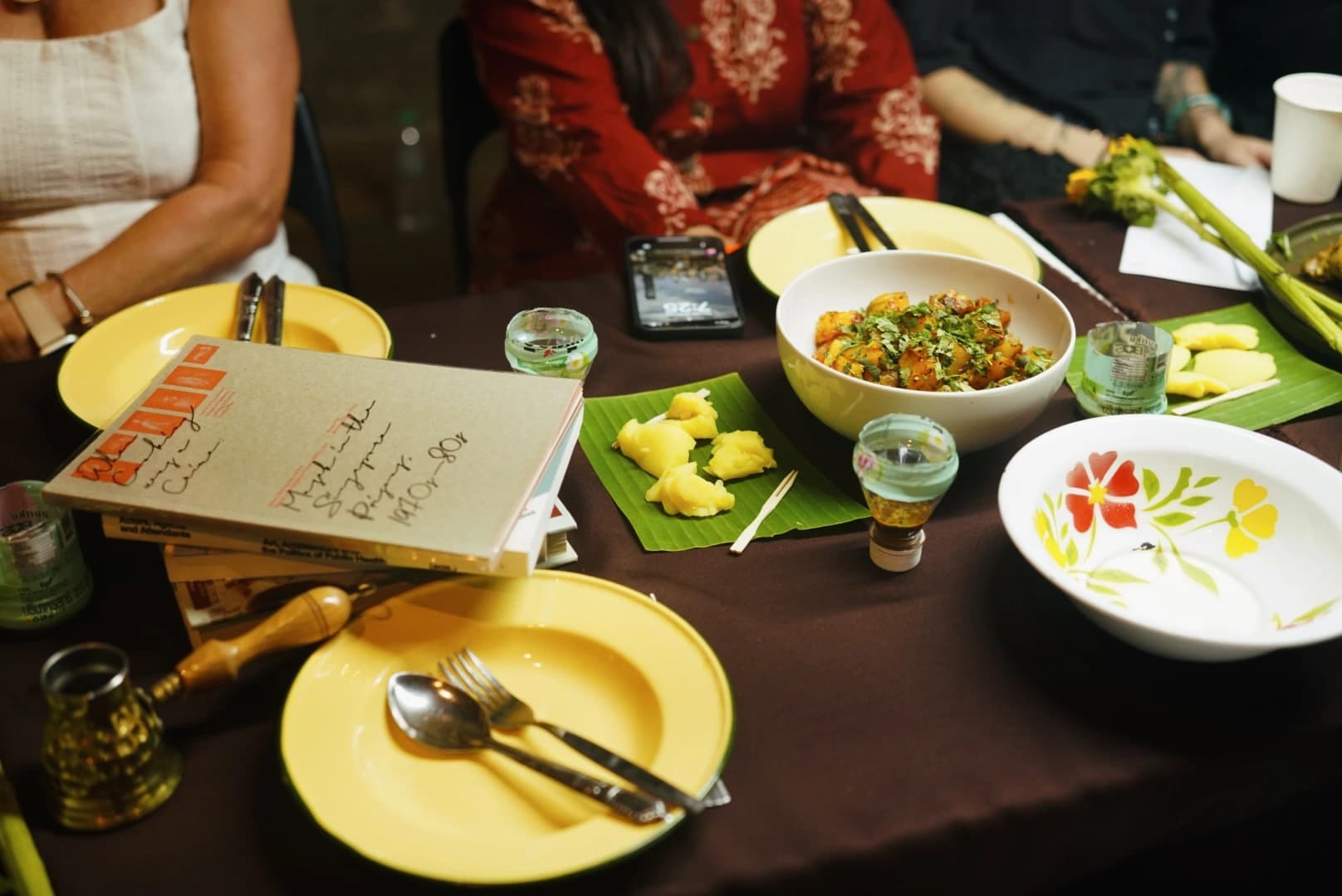 The art exhibition Clandestine Cooking at contemporary art gallery Tars Unlimited in Bangkok