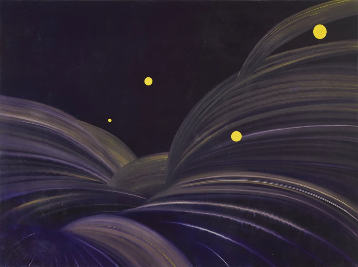 A painting from Amnaj Wachirasut, The Sky Is Not the Same