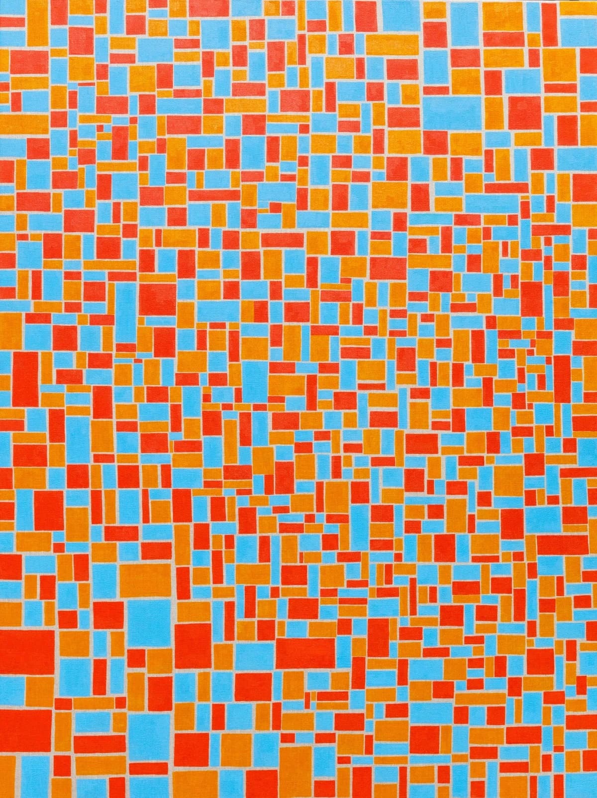 A painting from D-jai Kosiyabong, Resonant Abstractions