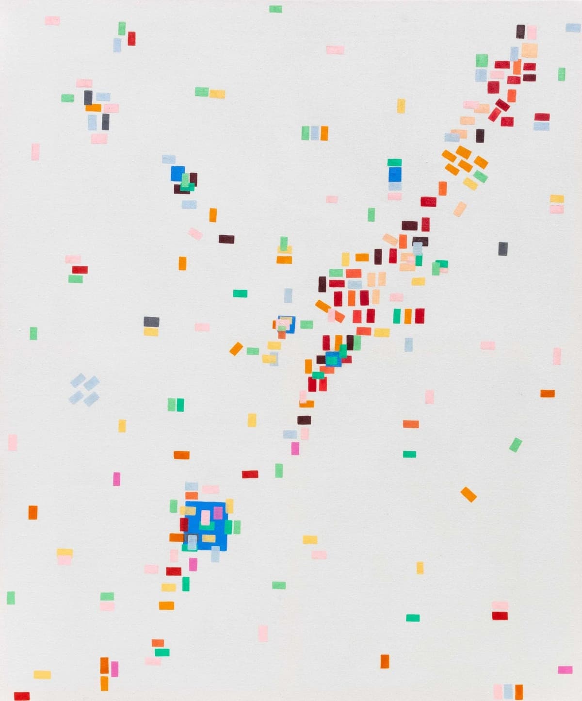 A painting from D-jai Kosiyabong, Resonant Abstractions