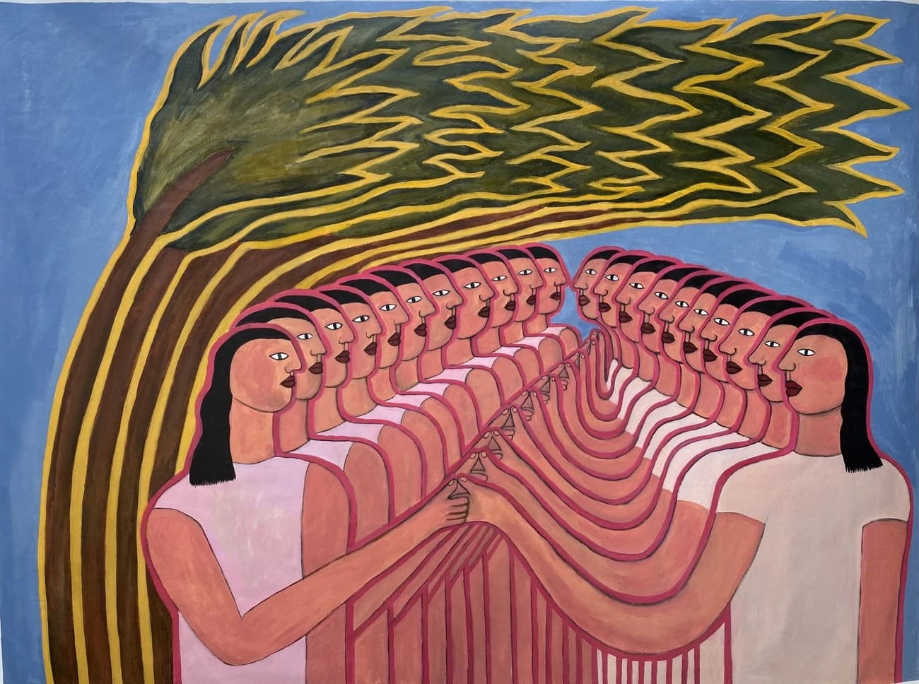 A painting by Sasitorn Amornwachiramongkol
