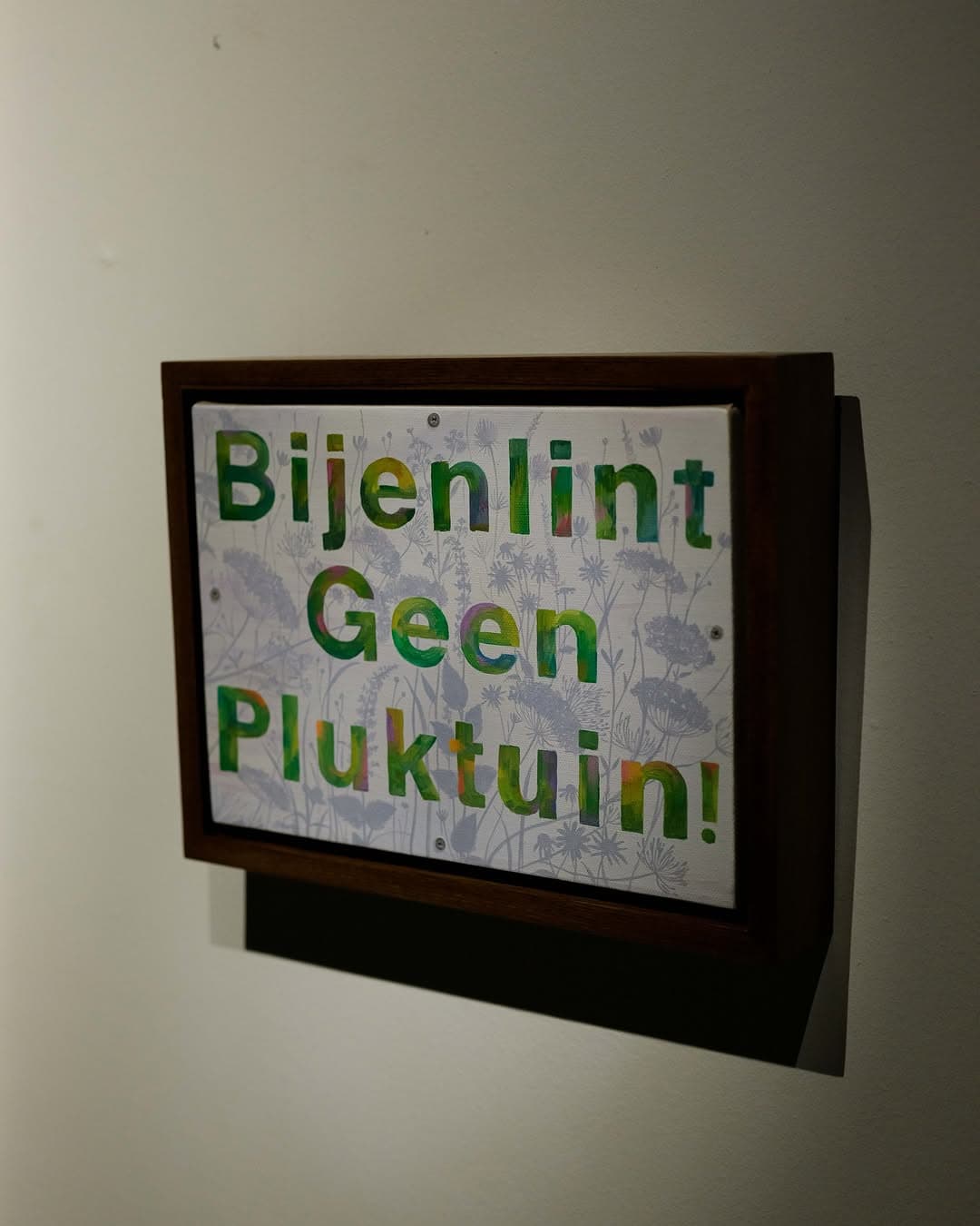 A painting of Praiya Ketkool SAC Gallery in Bangkok