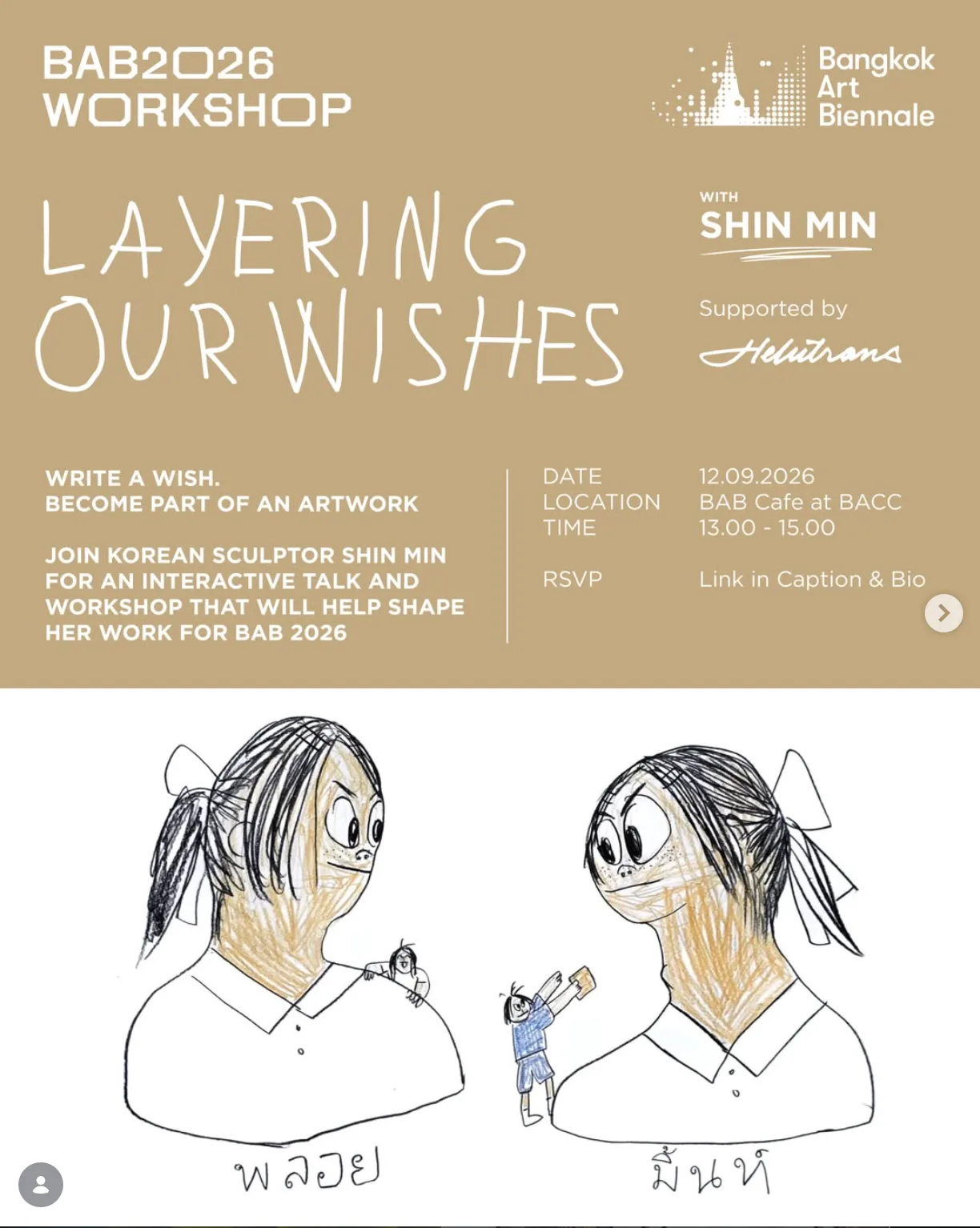 Layering Our Wishes at Bangkok Art Biennale