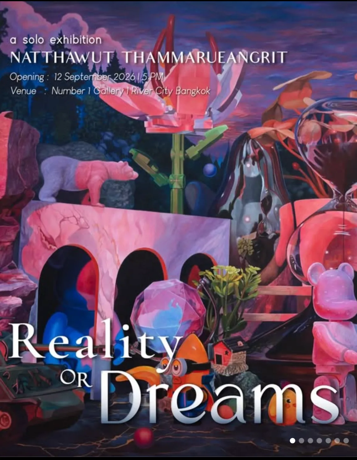 Reality or Dreams at Number 1 Gallery