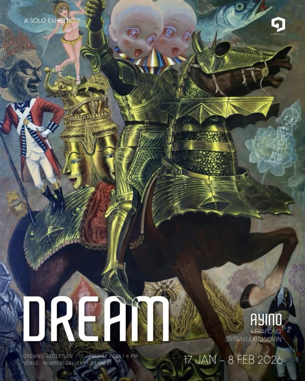 Dream exhibition by Ayino at Number1Gallery