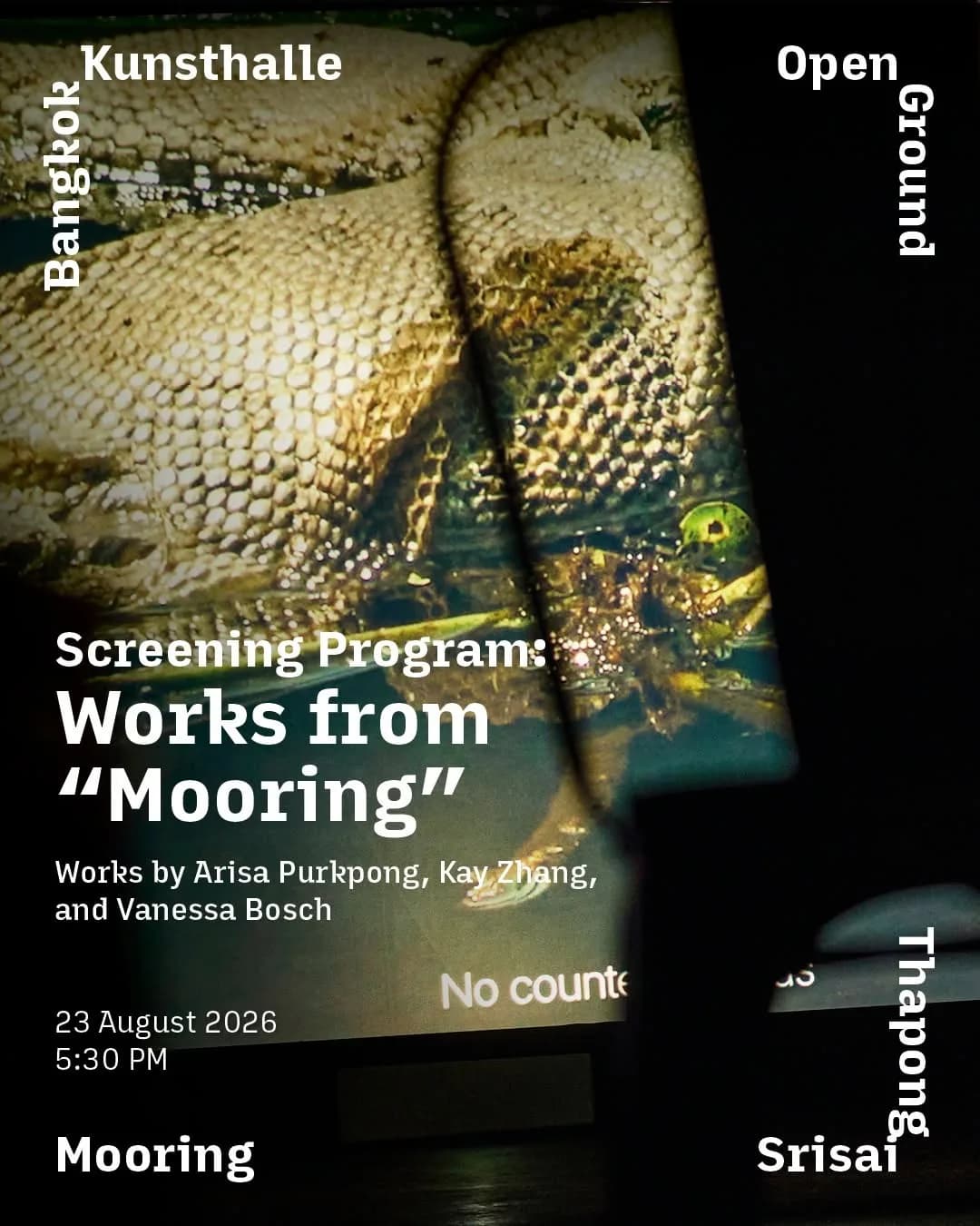 Mooring: Artist Film Screening at Bangkok Kunsthalle