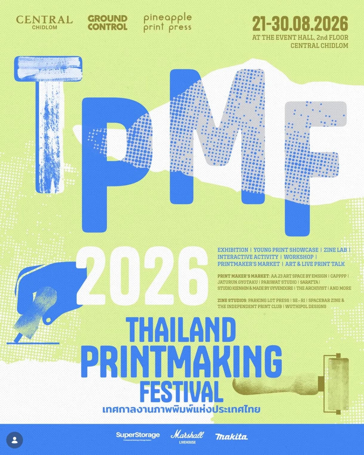 Thailand Printmaking Festival 2026 at Central Chidlom