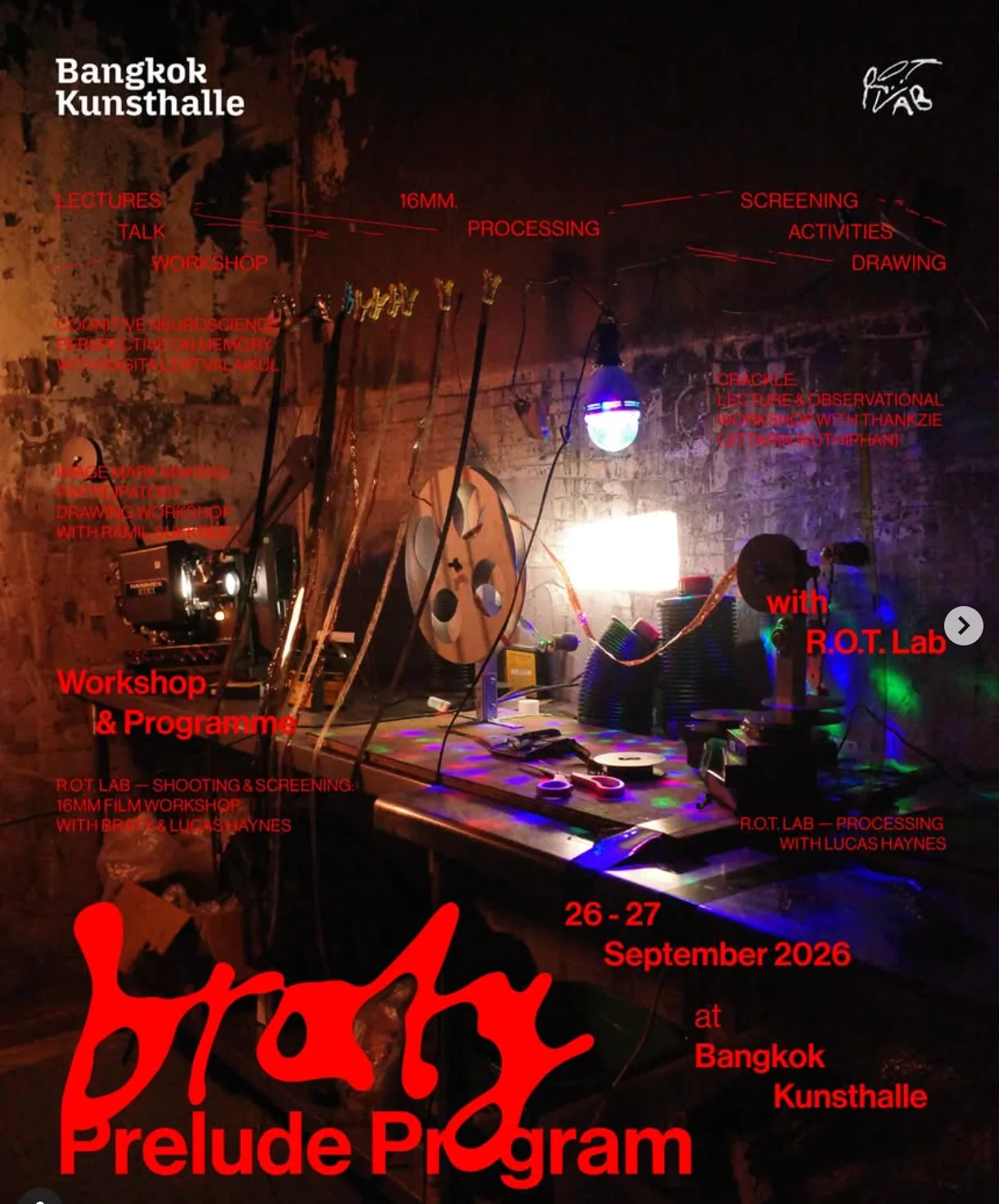 Braty Prelude Program at Bangkok Kunsthalle