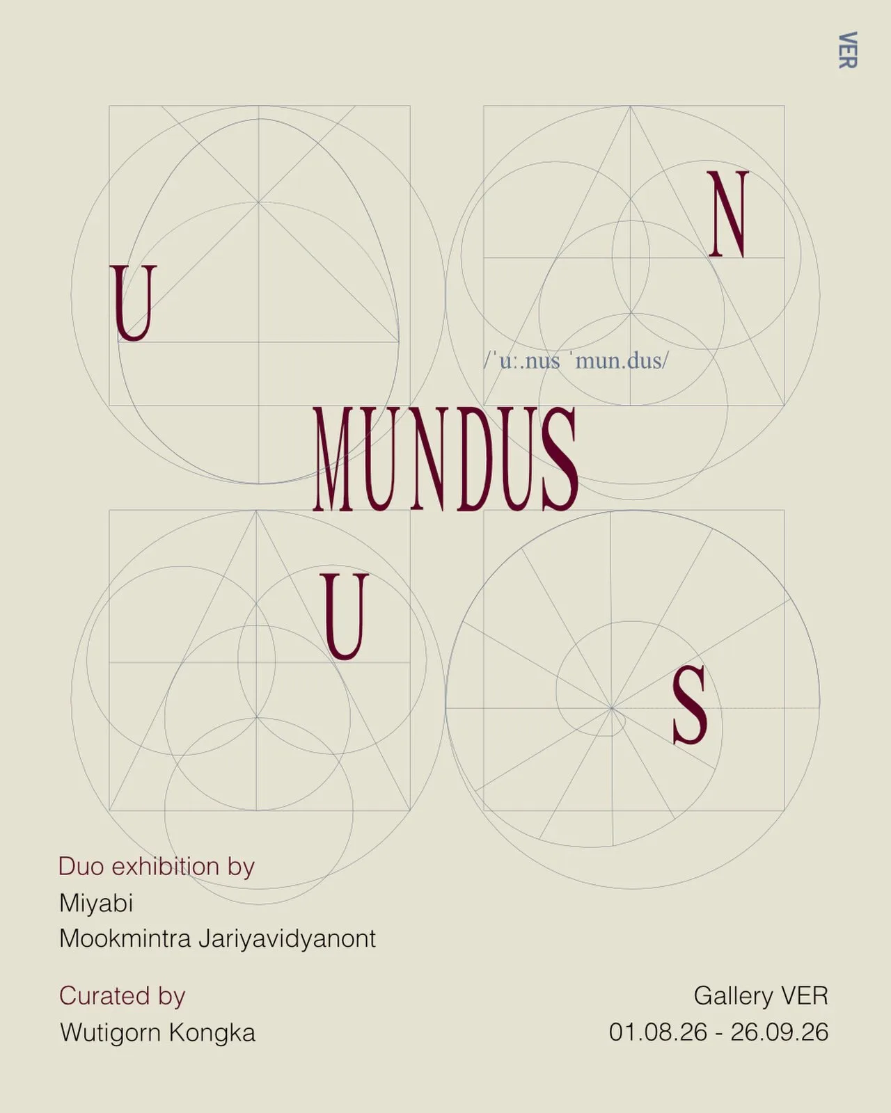 Unus Mundus at Gallery VER